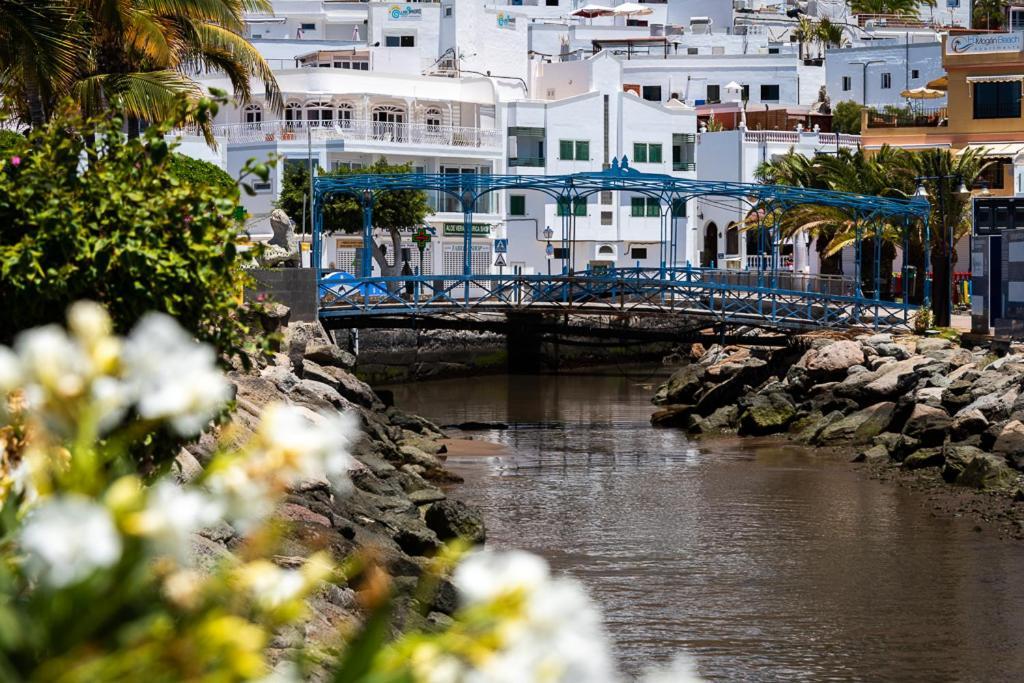 Apartamentos Las Palmeras Puerto De Mogan Exterior foto