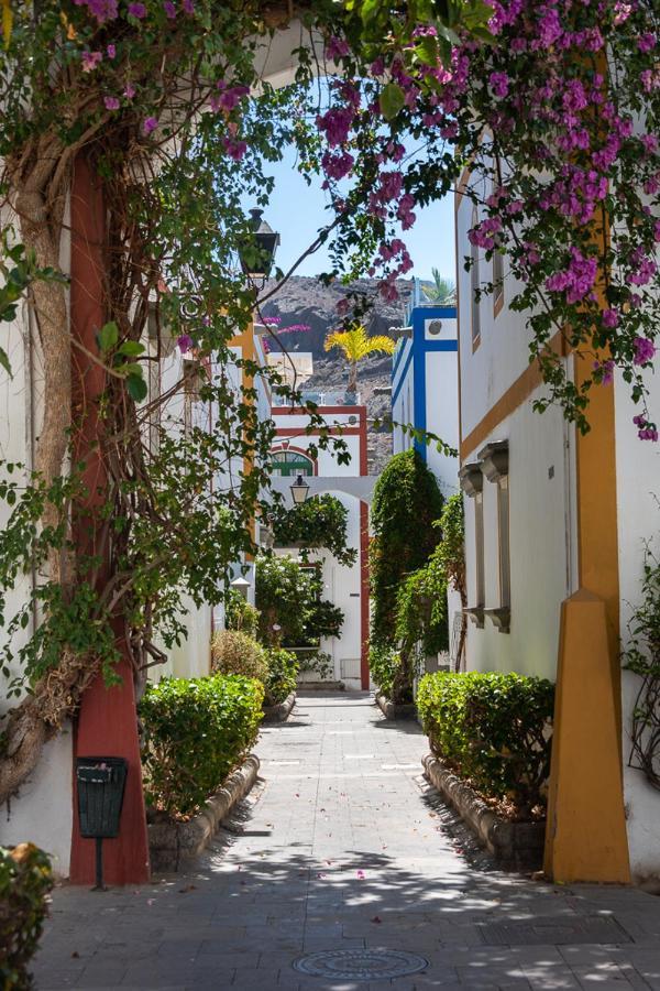 Apartamentos Las Palmeras Puerto De Mogan Exterior foto