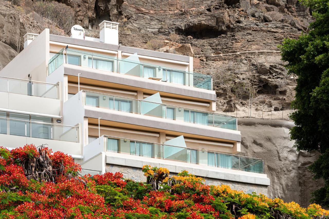 Apartamentos Las Palmeras Puerto De Mogan Exterior foto