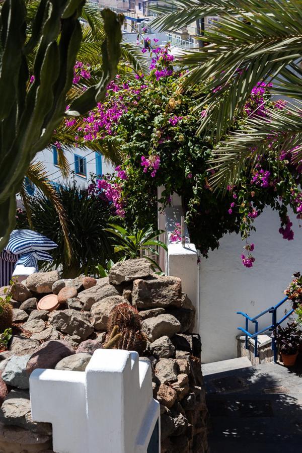 Apartamentos Las Palmeras Puerto De Mogan Exterior foto