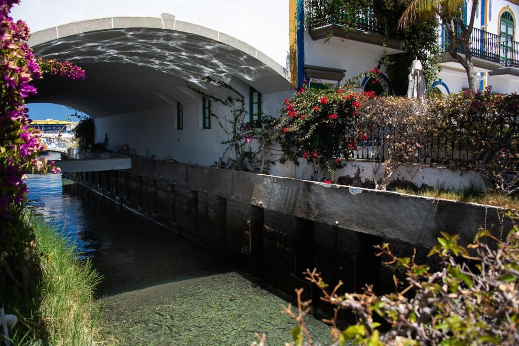 Apartamentos Las Palmeras Puerto De Mogan Exterior foto